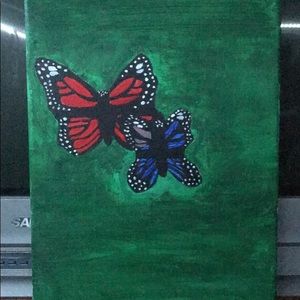 butterfly painting
